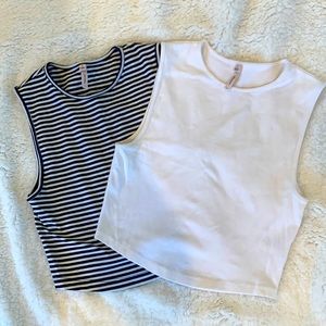 2 Crop Tops from Aritzia